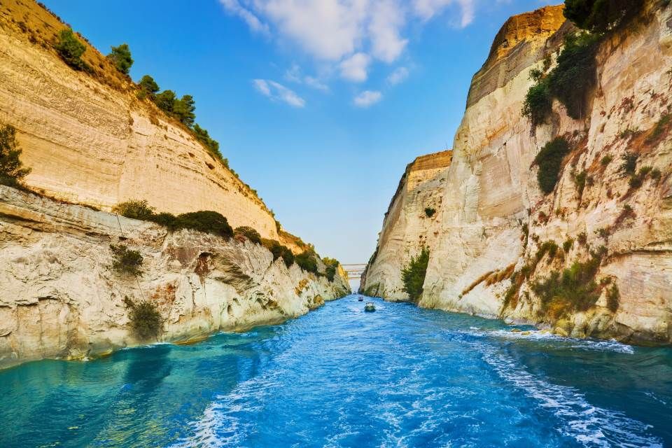 corinth canal tour